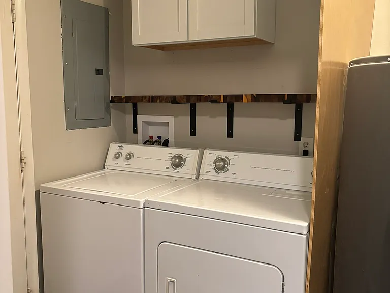 Washer and dryer are included with the propery!