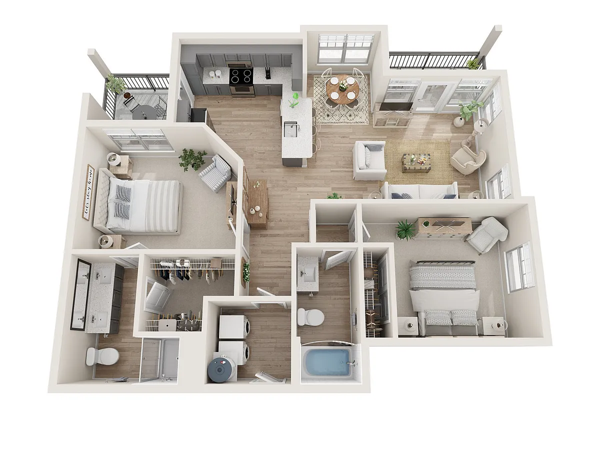 Floor plan B2-L(G)