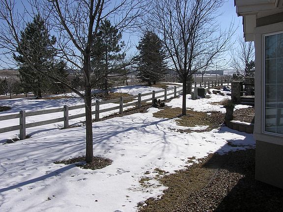 Backyard Overlooking Open Space