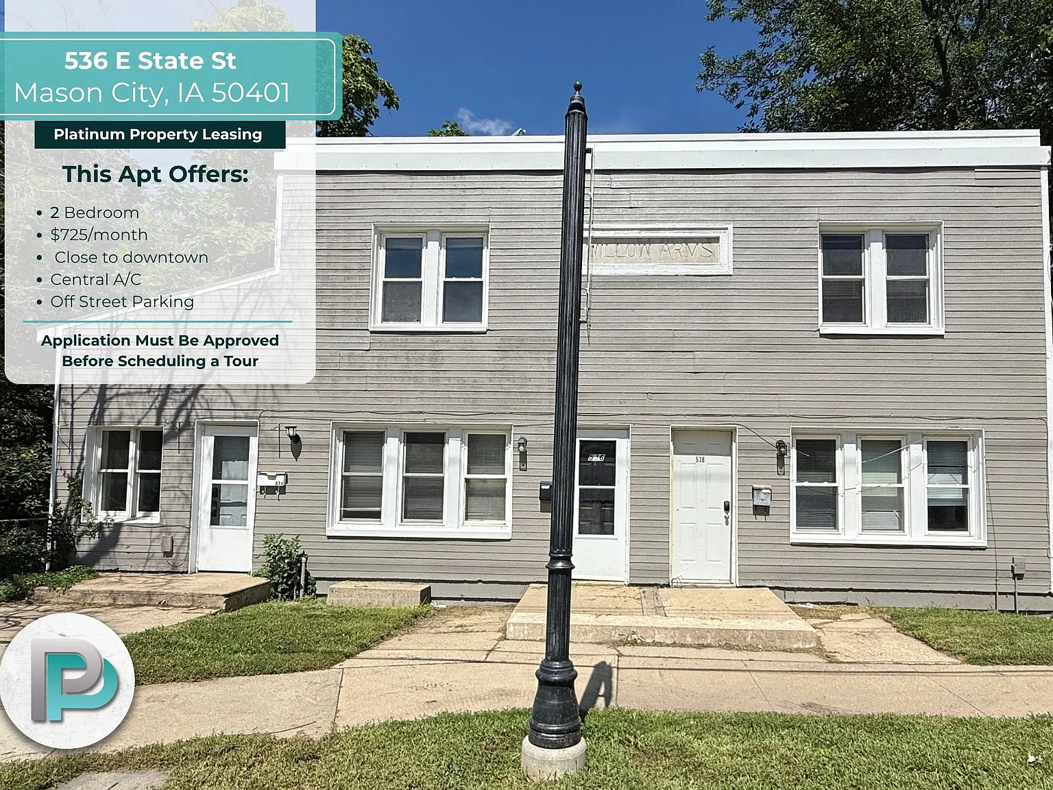 2 bed, $725 — Photo 1