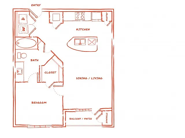 Floor plan A2