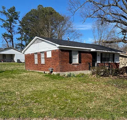 Exterior of home; Back yard