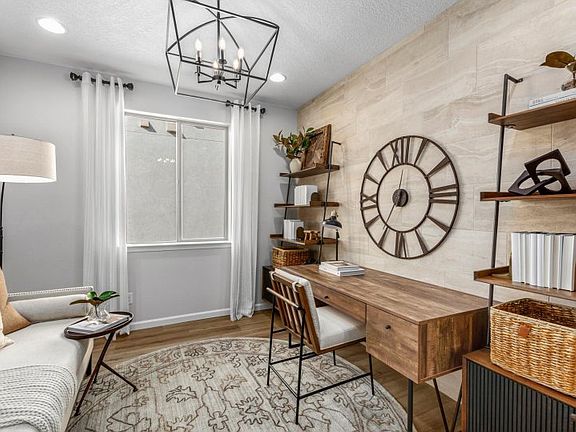 Utilize this space as a home office, reading room, and more!