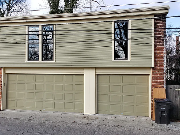 Detached Rear Garage, one space included.