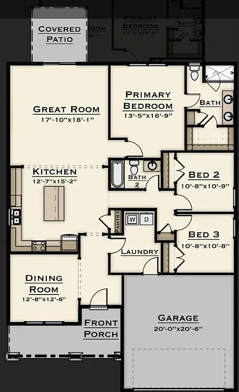 3 bed, 1649 sqft, $2,600 — Photo 2