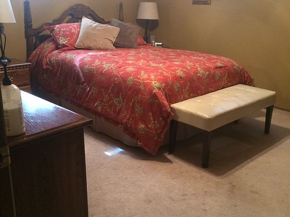 Master bedroom on main level