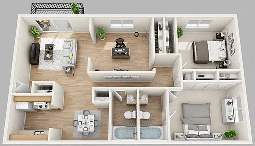 Floor plan Harbor View