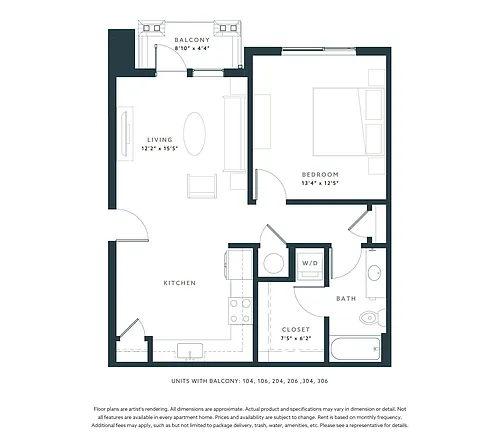 Floor plan A1