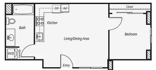 Floor plan a-adu