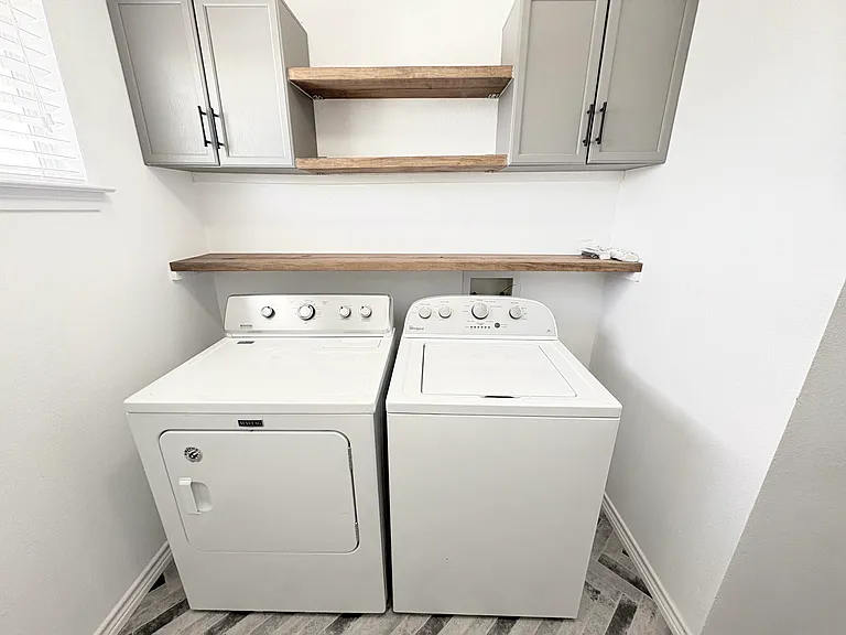 Upstairs Laundry Room
