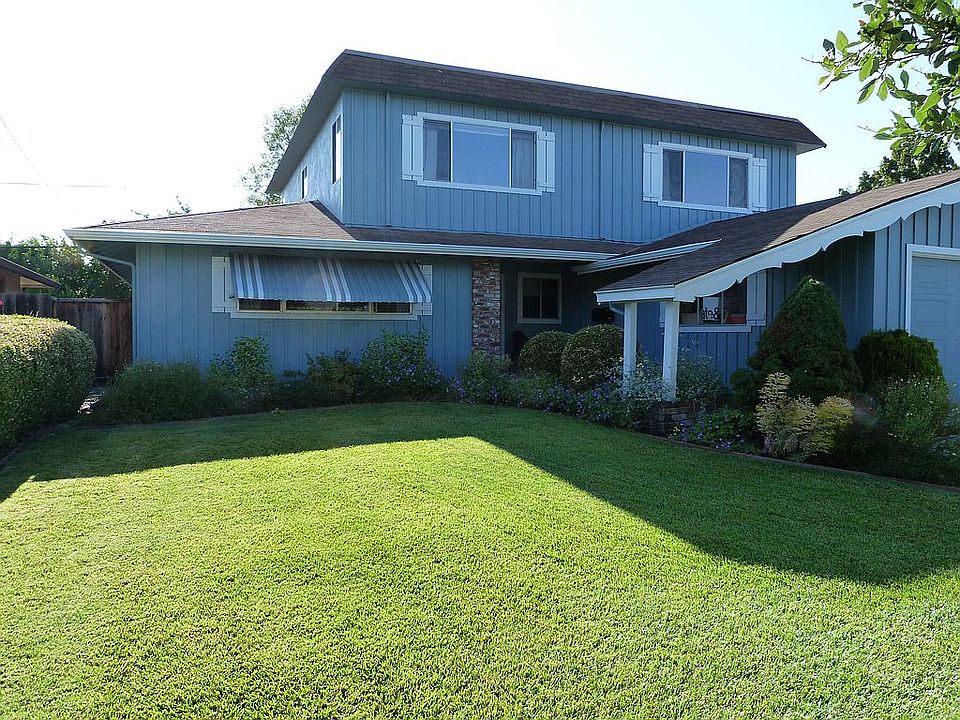 Front view from walk
