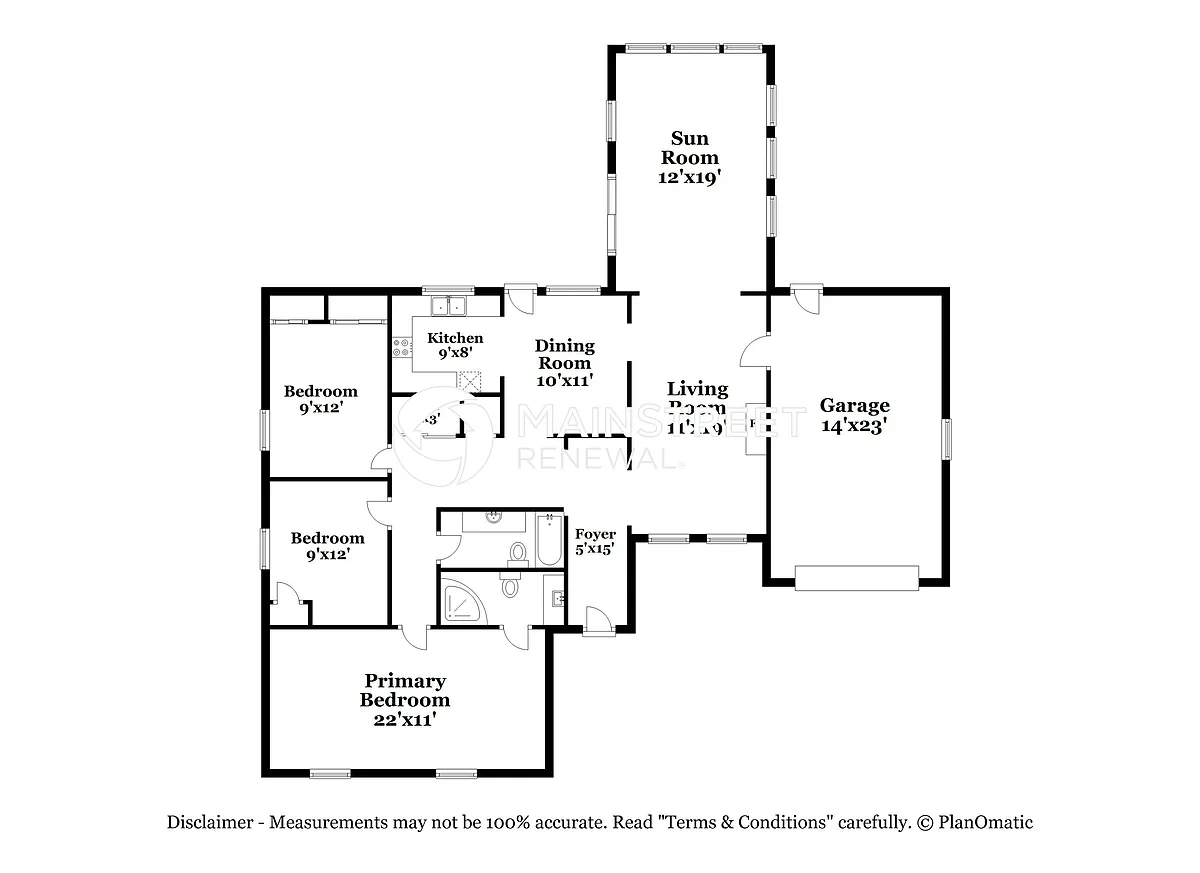 Floor Plan - 1813 Dorsett St