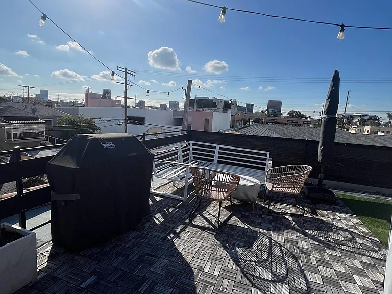 Rooftop deck (partial view)