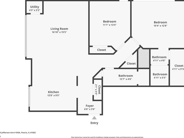 125 SW Jefferson Ave #W5W, Peoria, IL 61602