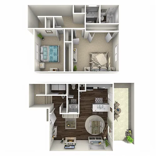 Floor plan B4-TH