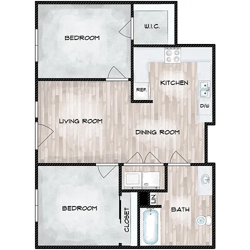 Floor plan 2X1