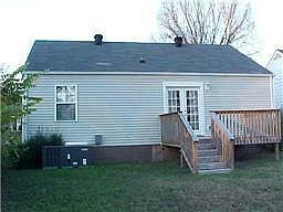 Back View Showing Deck