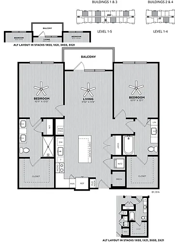 Floor plan B1