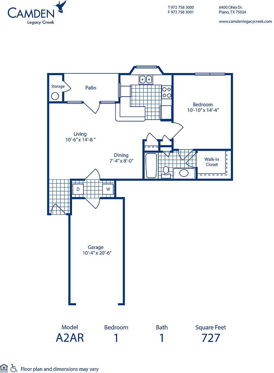 Floor plan A2AR