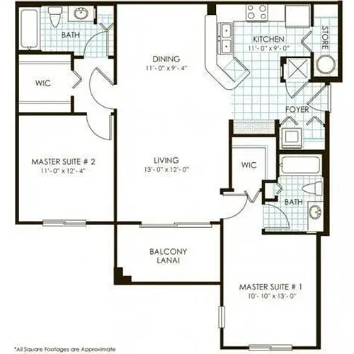 Floor plan Hibiscus