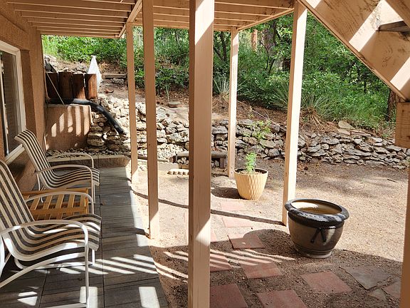 Side view of new Patio