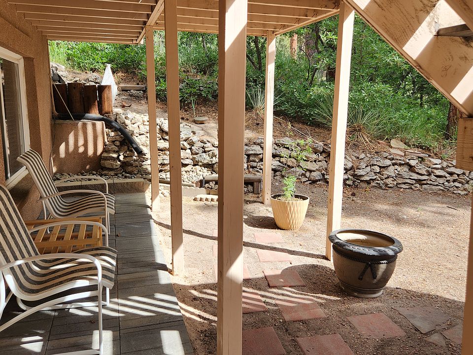 Side view of new Patio