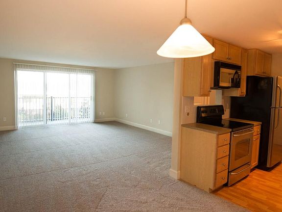 view of living with balcony