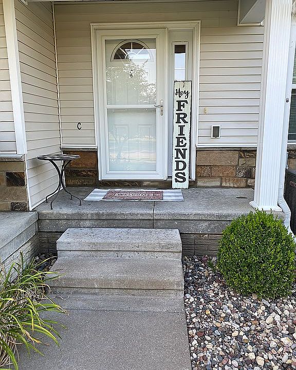Front door.