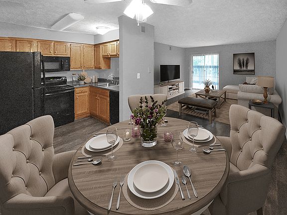 Dining and Kitchen Area