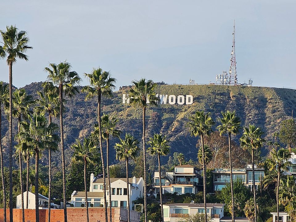 Roof Deck View - Hollywood Sign
