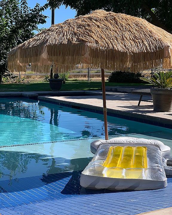 Newer built in pool and spa