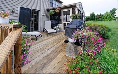 Great deck for entertaining