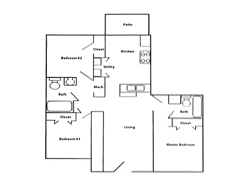 Floor plan 3A