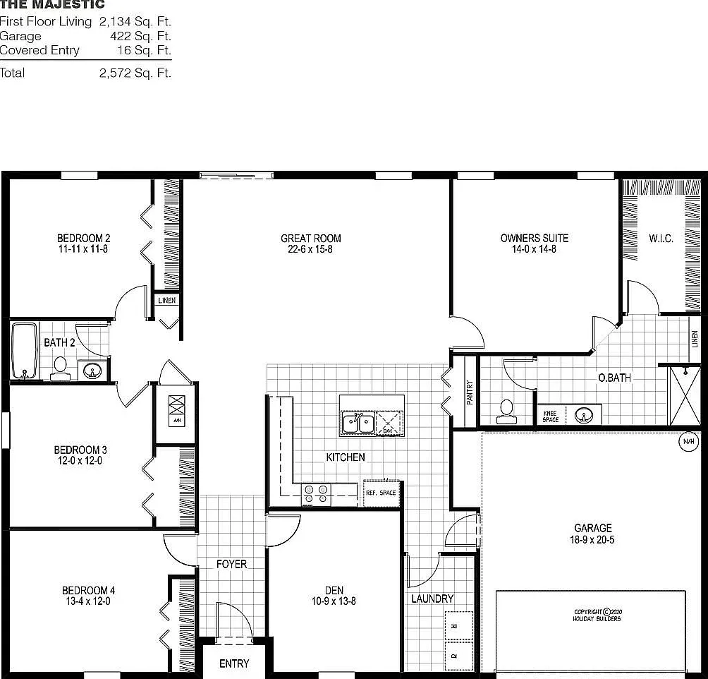 4 bed, 2134 sqft, $2,300 — Photo 2
