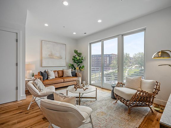 Living Room with Balcony Access