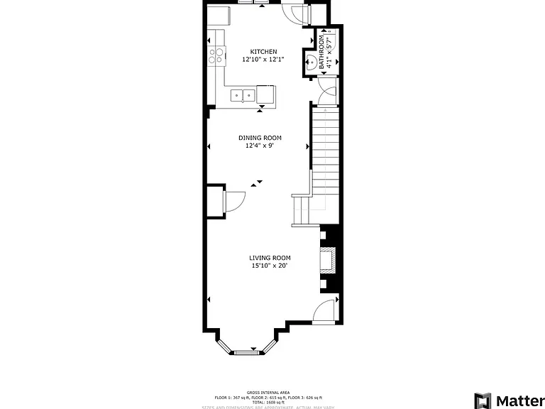 Floor Plan - First floor (Main Level)