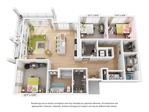 Floor plan Sweetwater