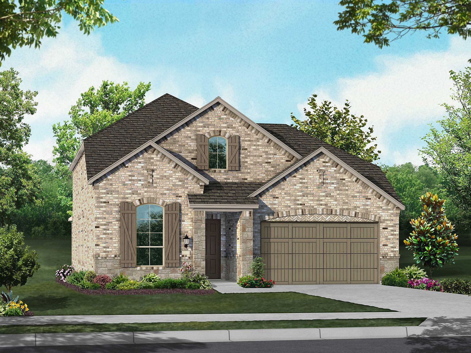 Plan Wakefield Plan, Trinity Falls Artisan Series 50' lots, Mckinney