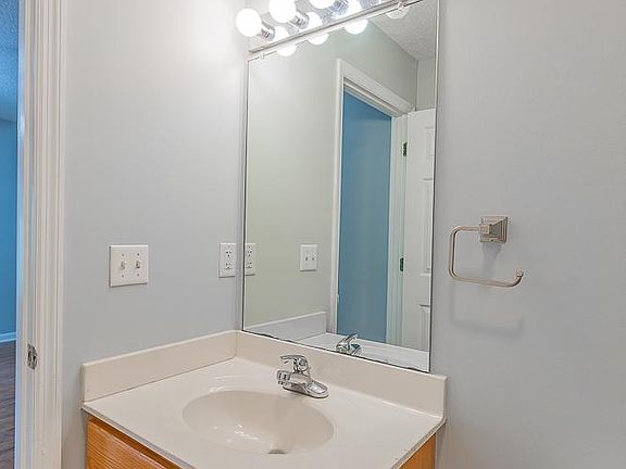 Half bathroom on the first floor