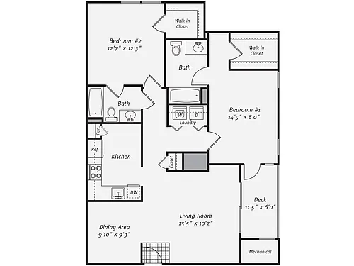 Floor plan B3