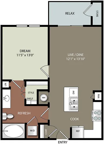 Floor plan A2