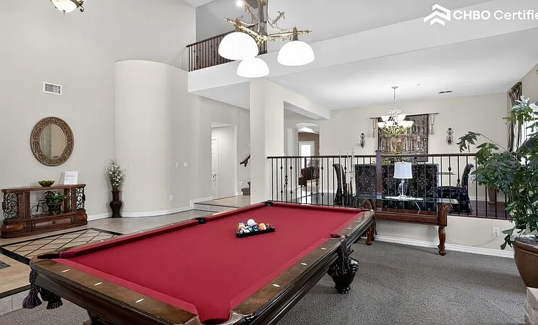 Game room.
