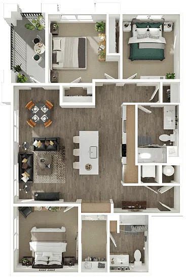 Floor plan C1
