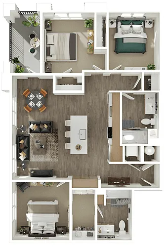 Floor plan C1