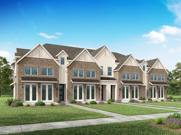 Plan Casey Plan, Woodforest Townhomes: Townhomes: The Patios