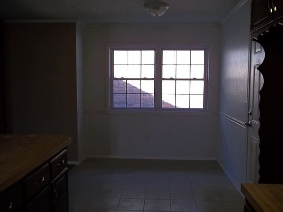 spacious dining area