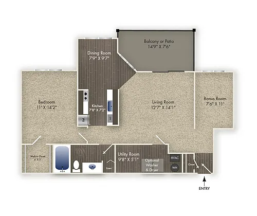Floor plan Birchwood
