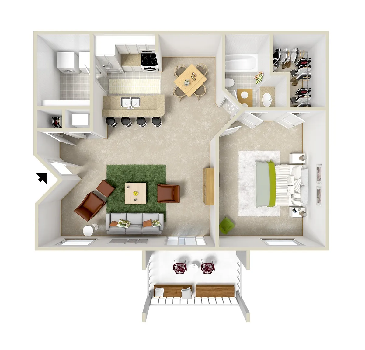 Floor plan Isla