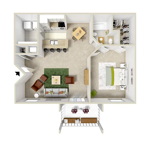 Floor plan Isla