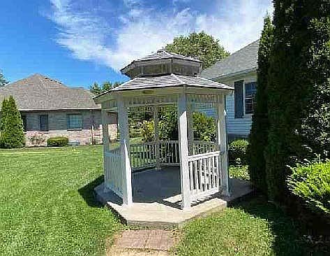 Gazebo in Rear of Home